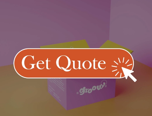 custom printed box with get quote button