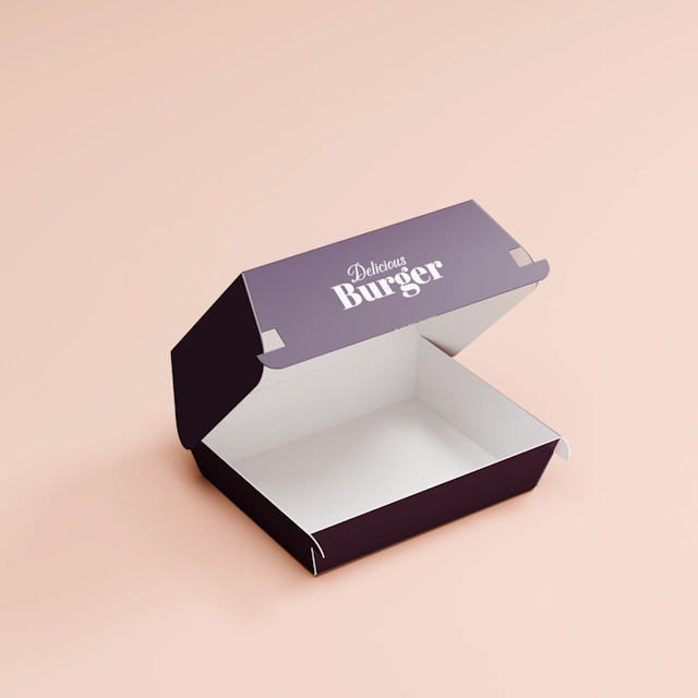 Custom Burger Box